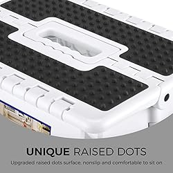 ACKO Folding Step Stool - 13" Height Premium Heavy