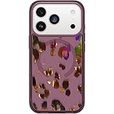 OtterBox iPhone 17 Pro Symmetry Series Clear Case - Leopard Shift - Pink