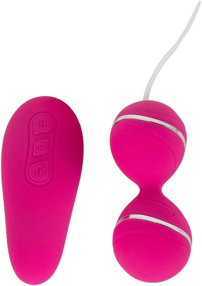 LuckyTracker Minimassager Electric Strong 7 Frequency Speed Vibration Silicone Waterproof Wireless Remote Control Body Massage