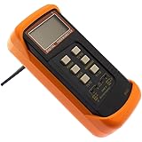Signstek 3 1/2 6802 II Dual Channel Digital Thermometer 1300&deg;C 2372&deg;F with 2 K-Type Thermocouple Sensor Probe