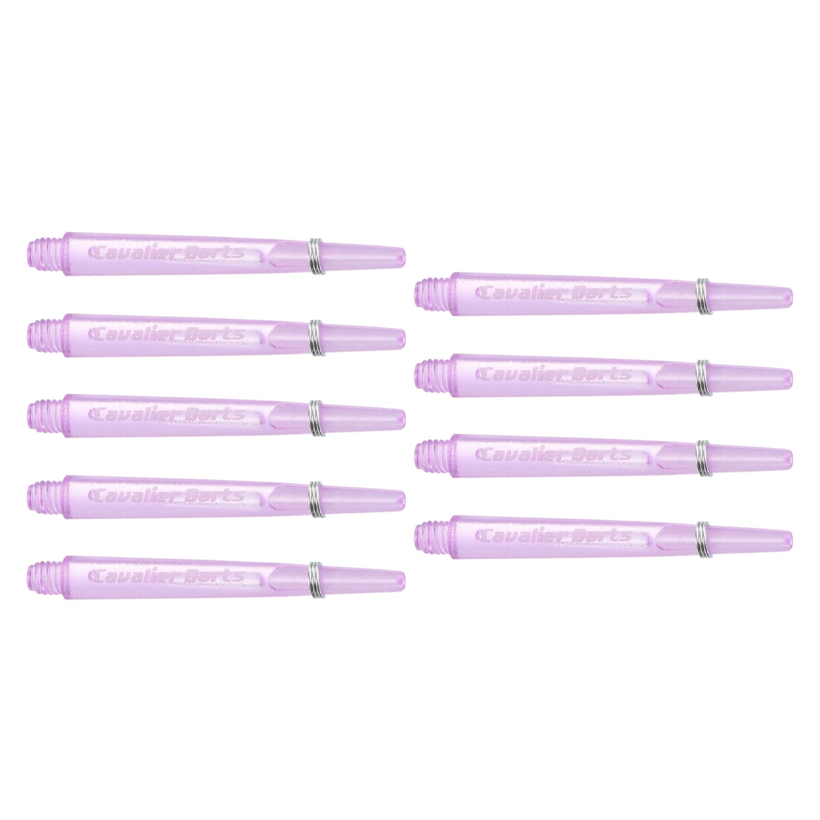 M METERXITY 9 Pack Darts Shafts - Plastic Darts Stems Medium 2BA Thread, Apply to Darts Games/Darts Sports/Entertainmence/Party (45mm, Purple)