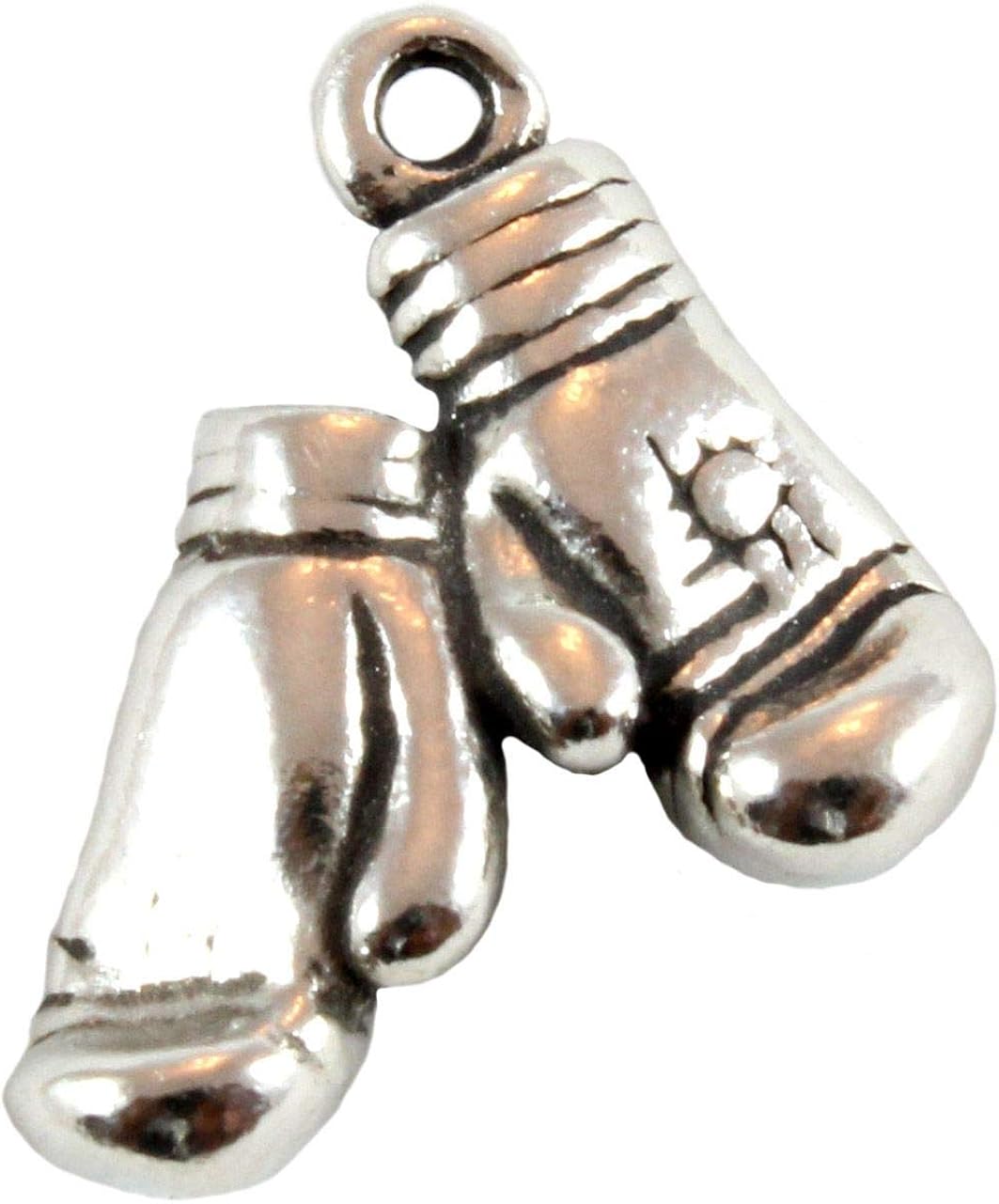 Sterling Silver Pair Of Boxing Gloves Charm Amazon.co.uk Jewellery
