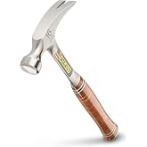 ESTWING Rip Hammer, 16oz Smooth Face, Leather Grip, E16S | Made in USA, Rip Claw Versatility, Built For The Pro, Forged In One Piece, Genuine Leather Grip, Heritage Proven
