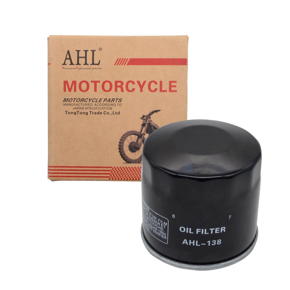 AHL Motorbike Oil Filter for GSX750 RETRO 750 - All 1998-2002/ GSX1300R HAYABUSA LIMITED EDITION 1300 - All 2006