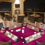 Star Premium VIP Okey Takimi Wooden Rummy Set Melamine Tiles 43cm view 4