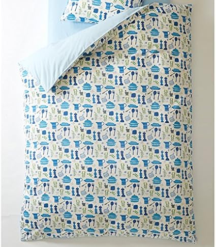 Amazon 東京西川 スカンジナビアン パターン コレクション レトロキッチン 掛けふとんカバー シングル インテリアオフィスワン 掛け ふとんカバー