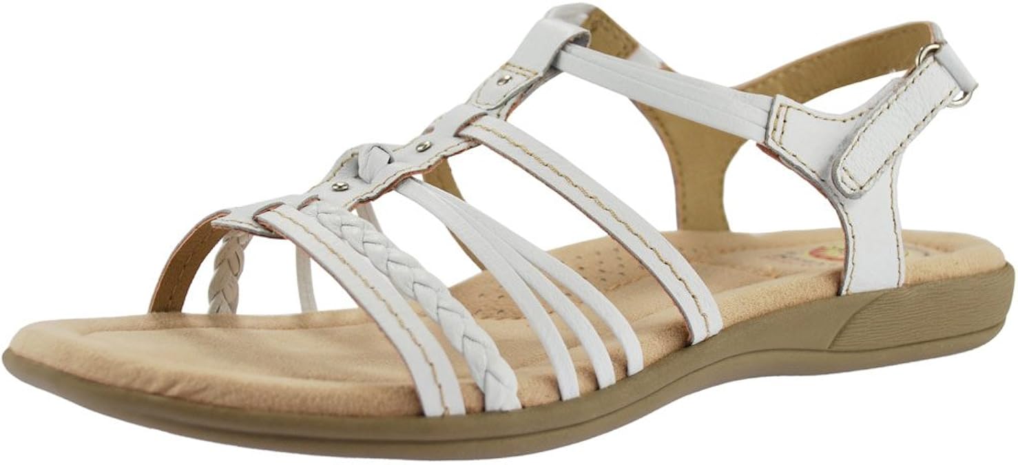 Earth Spirit Freemont Ladies Sandals White Amazon.co.uk Shoes & Bags