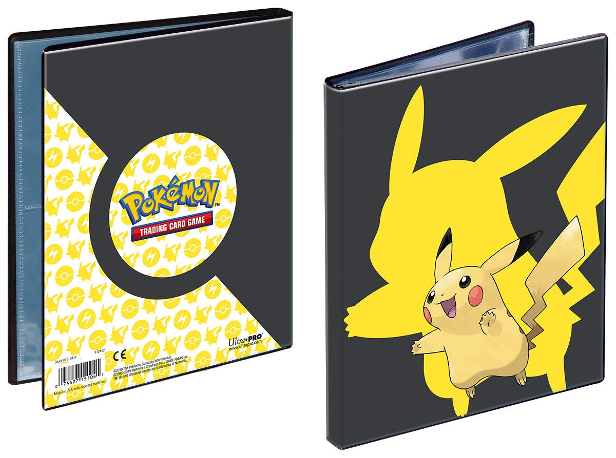 Pokémon Ultra Pro Pikachu 2019 4-Pocket Portfolio