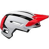 Bell Bike Super Air Spherical Bicycle Helmets Matte/Gloss White/Infrared Medium