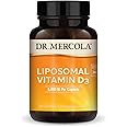 Dr. Mercola, Liposomal Vitamin D3 Dietary Supplement, 5,000 IU, 30 Servings (30 Capsules), Supports Heart and Immune Health, Non GMO, Soy Free, Gluten Free
