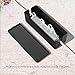 [Set of Three]Cable Management Boxes Organizer,Large Storage Holder for Desk, TV, Computer, USB Hub, System to Cover and Hide & Power Strips & Cords(Black)
