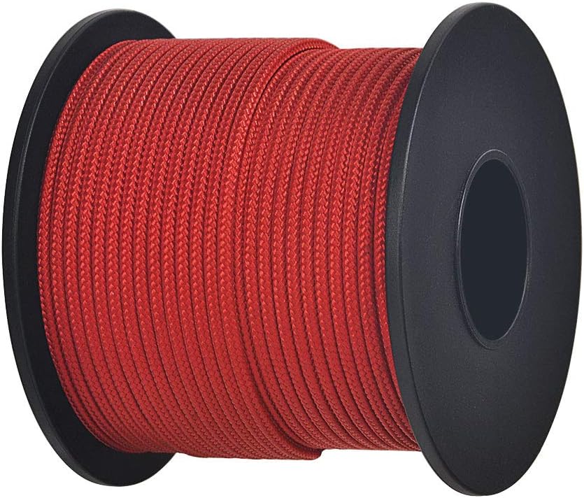 Brotree 2mm Paracord 3 Strand Nylon Parachute Cord
