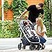 2018 UPPAbaby Cruz Stroller -Jordan (Charcoal Melange/Silver/Black Leather)