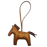 Bag Charm for Women Purse Charms Horse Leather Car