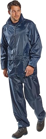Portwest S441 Classic Rain Trousers Men Waterproof Overtrousers Navy XXL view 2