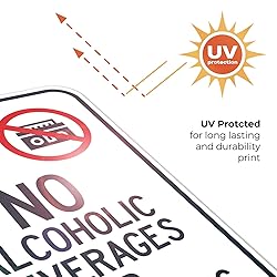No Alcoholic Beverages Or Loud Music