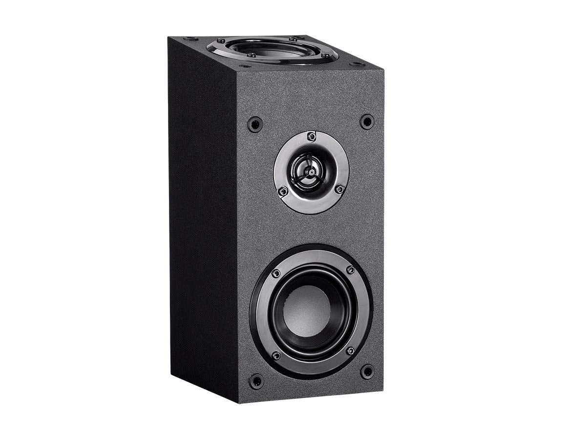 Monoprice Premium 5.1.2 Channel Immersive Home Theater System - With 8 Inch 200 Watt Subwoofer, Black