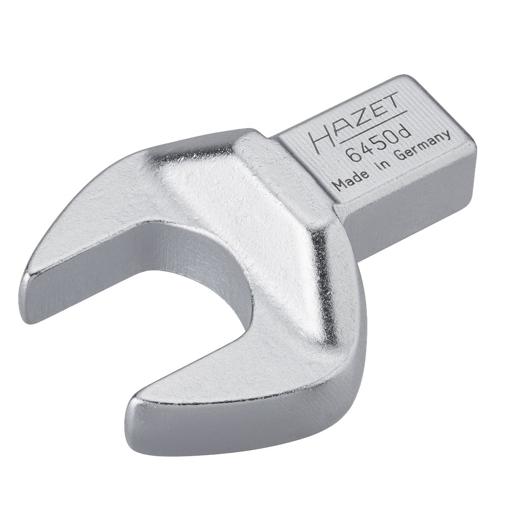 HAZET 6450D-24 62 mm Hexagon Profile Insert Open-End Wrench - Chrome-Plated