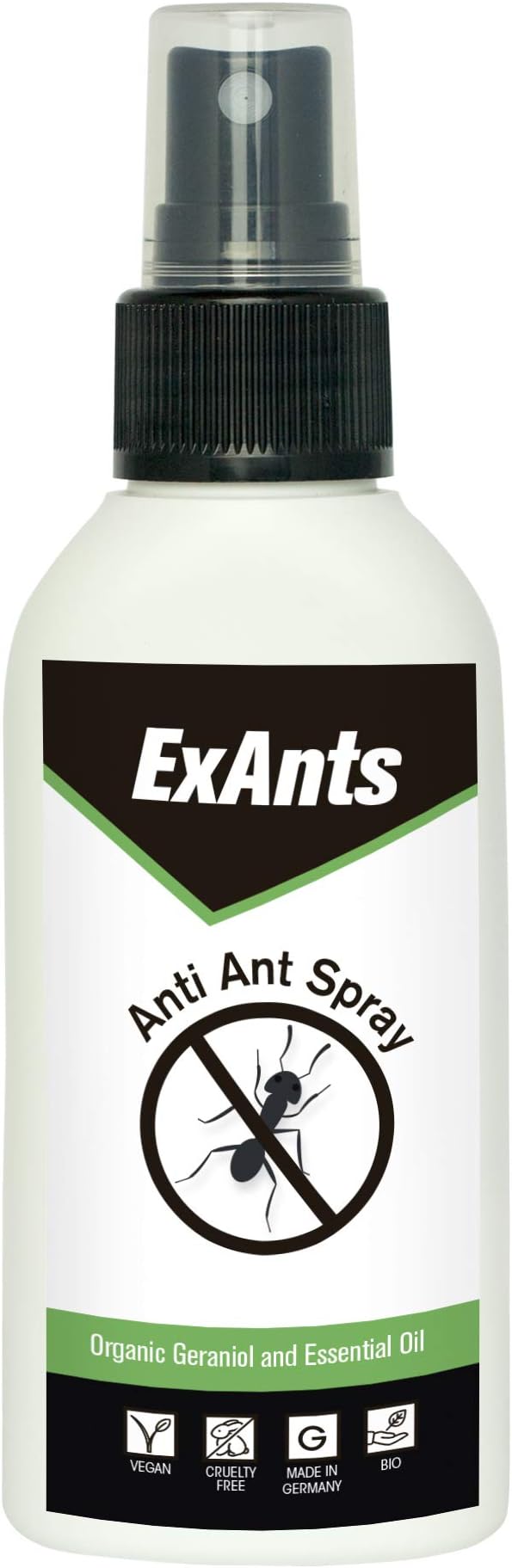Anti Ant Spray by EXANTS I 100 ml I Contains organic Geraniol and