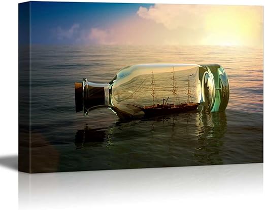 Amazon Com Wall26 Canvas Prints Wall Art Ship In A Drifting