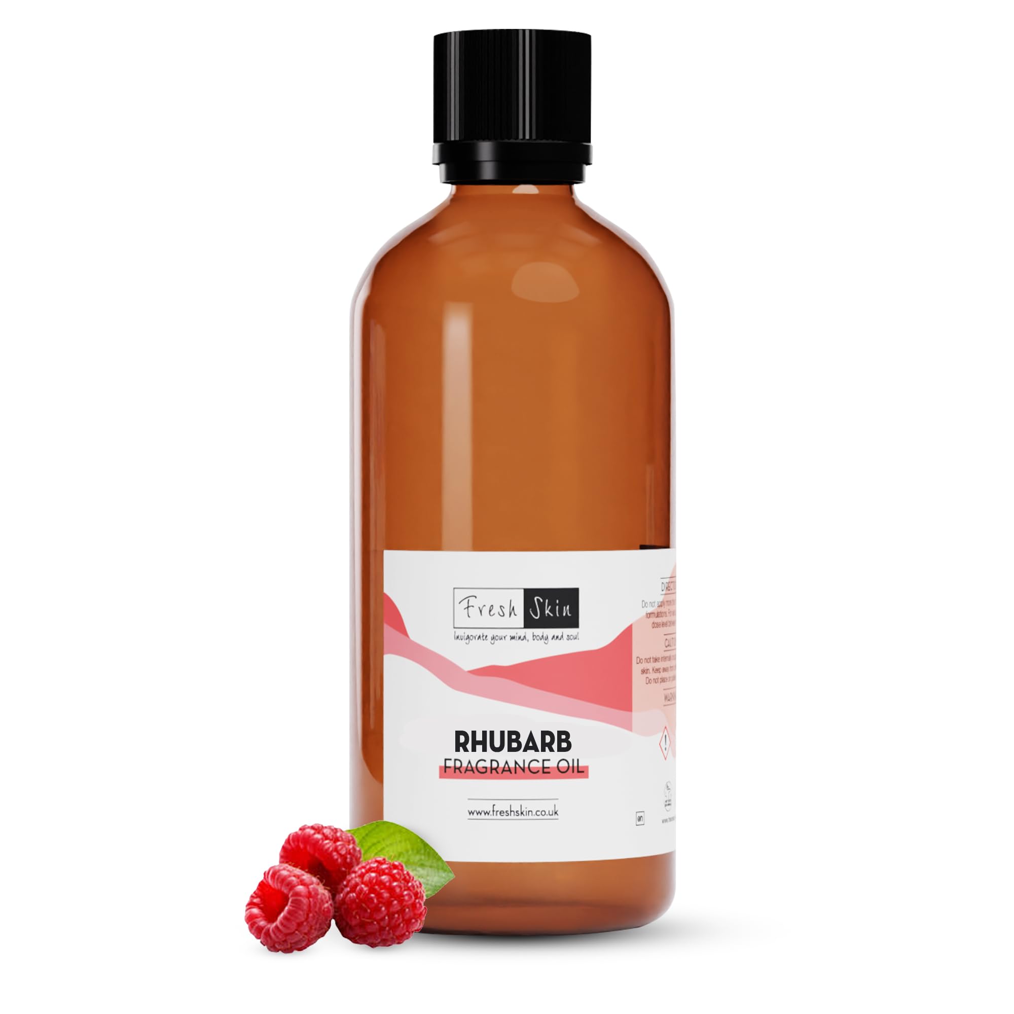 Freshskin Beauty LTD | Rhubarb Fragrance Oil 100ml - Candles, Bath Bombs, Soap Making, Reed Diffusers & Wax Melts - Cosmetic Grade - Vegan Friendly