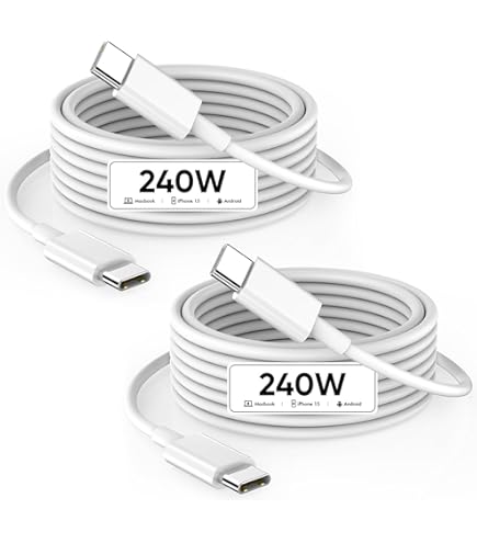 MacBookアクセサリー Apple USB-C 140W Adapter & 240W Cable 2m Amazon.com: AJJ 140W USB C to Magnetic 3Charging Cable for 3