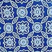 DII Insulated Market Basket or Picnic Tote, Perfect for Holidays Parties,Farmers Markets,BBQ's, Grocery Shopping, Potlucks,To Go Lunches, Craft/Dish Storage & Monogramming-Garden Lattice Blue/White