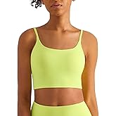 altiland Cami Sports Bra Tank Tops for Women Workout Yoga Athletic Exercise Crop Tops Brami