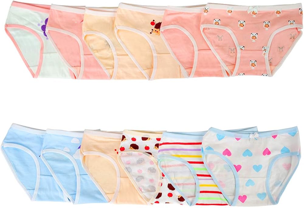 Nightaste Toddler Girls' Cotton Underwear Little Kids