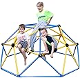 Zupapa 10FT Climbing Dome, Experience Ultimate Fun with The 2025 Upgraded Decagonal Geo Dome Climber -Outdoor Playset and Easy Assembly Play Equipment for Kids (Blue, 6FT)
