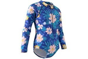 Angel season Girls Swimsuits Kids Bathing Suit One Piece Swimwear with UPF 50+ Cute