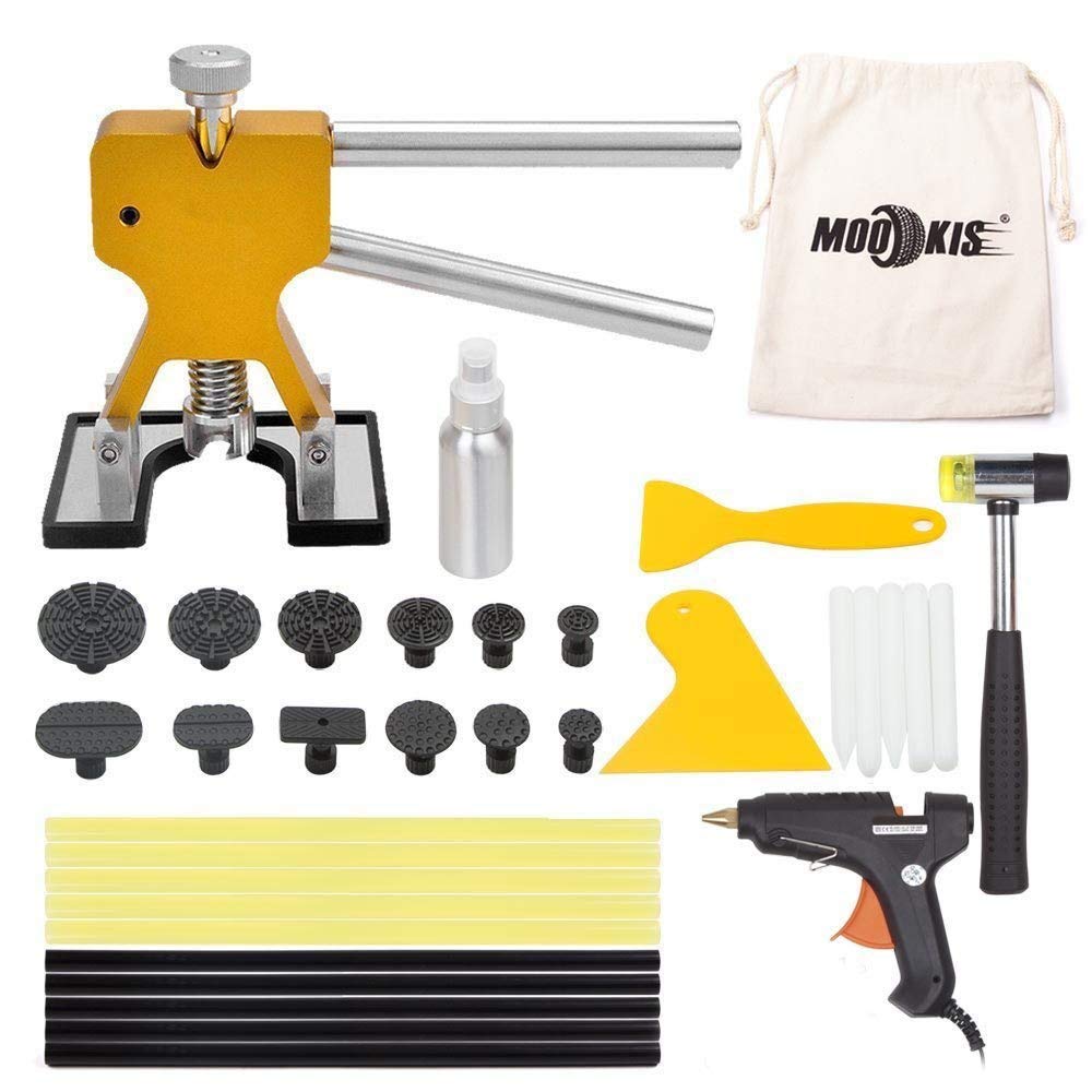 Mookis Car Body Dent Repair Tools, Paintless Dent Repair Kits with Glue