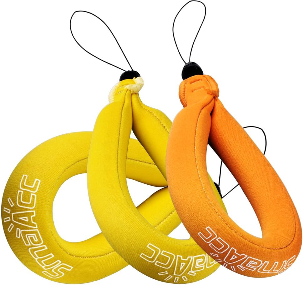 SmaAcc Waterproof Floating Camera Strap(3-pack) for Underwater GoPro Hero 5/4/3+/3/2/1