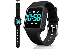 VTAIGE Potty Training Watch for Toddlers & Kids with Countdown, Flashing Lights, Fun Music or Vibration Alerts - Waterproof Interactive Toilet Training Reminder for Boys & Girls Ages 2-9