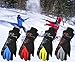 WATERFLY Kid's Winter Ski & Snowboard Gloves Warm Windproof Snowproof Outdoor Sports Gloves