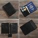 Shvigel Travel Wallet - Passport Holder - Genuine Leather - for Men & Women - Passport Cover Case (Black Vintage)
