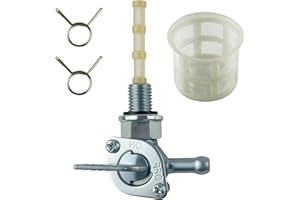 YAMAKATO Generator Fuel Petcock Switch Gas Tank Shut Off Valve for Champion Firman Generac OH3384 Briggs & Stratton 310574GS 193272GS 204743GS Yamaha Honda M10 x 1.25mm 28-1783-V2