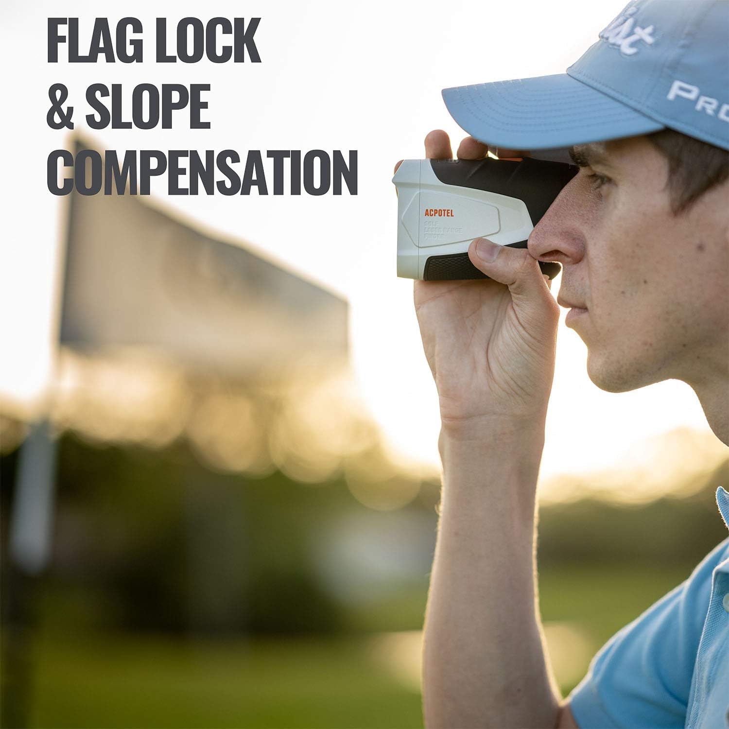 ACPOTEL Golf Rangefinder, 650 Yards Golf Rangefinder with Slope, Laser Rangefinder with 4 Modes (Slope Adjust/Flag Lock/Speed/Distance), 6X Magnification Golf Laser Rangefinder, Accurate/Easy to Use : Sports & Outdoors