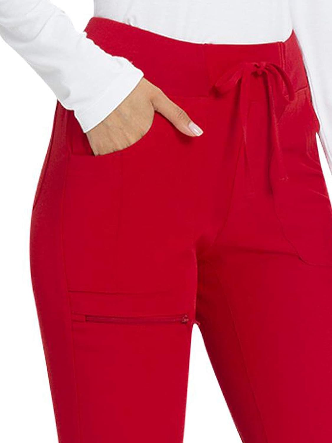 HeartSoul Break On Through Low Rise Scrub Jogger Pant HS030: Clothing