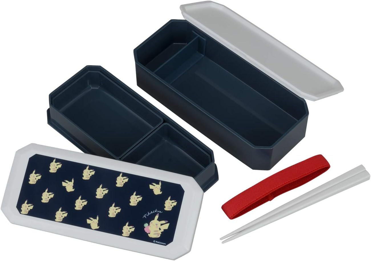 Amazon Co Jp ポケモンセンターオリジナル 2段ランチボックス ピカチュウとズリのみ おもちゃ