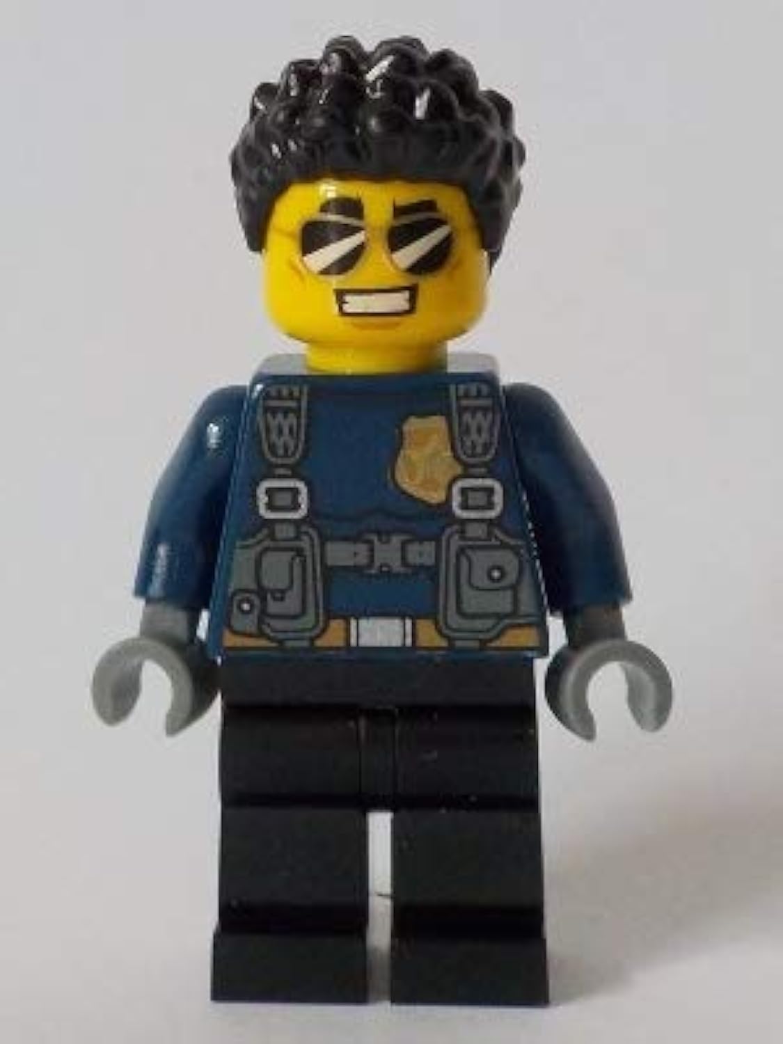 LEGO City Duke Detain Policeman Minifigure from 60246 (Bagged)