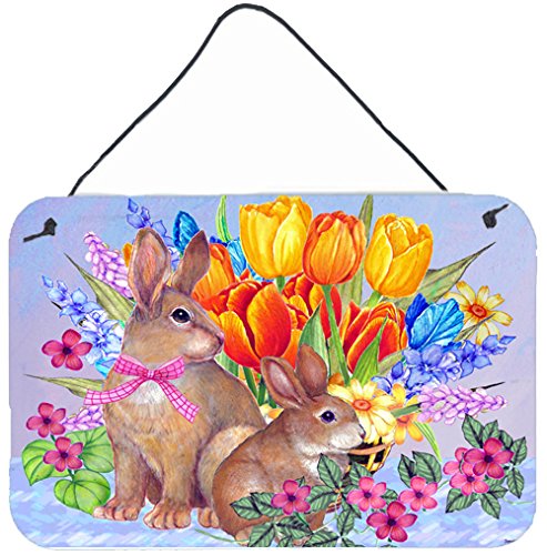 Caroline's Treasures New Beginnings II Easter Rabbit Wall