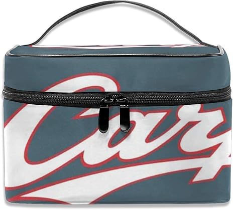 Amazon Co Jp Carp Red Carp 広島東洋カープ メイクポーチ 化粧ポーチ ウォッシュバッグ コスメバッグ バニティケース トラベルポーチ ドレッサー 化粧品 収納 雑貨 小物入れ 女性 超軽量 機能的 大容量 ホーム キッチン