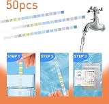 SULIVES 50 Water Test Strips for Drinking Water pH Hardness Chlorine Lead Iron view 3