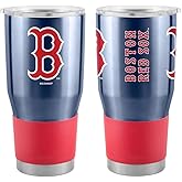 Boelter Brands Licensed MLB Alternate Style Stainless Steel Double Wall Vacuum Insulated Game Day Ultra 30oz Travel Tumbler (Boston Red Sox)