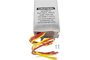 MADAT V8043E1012 Zone Valve Motor Fit for Honeywell V8043E1061 V8043E1079 V8043E1020 18" Leads with End Switch Zone Valves Head 24Vac 50/60Hz Replace 40003916-026 Motorized Valve