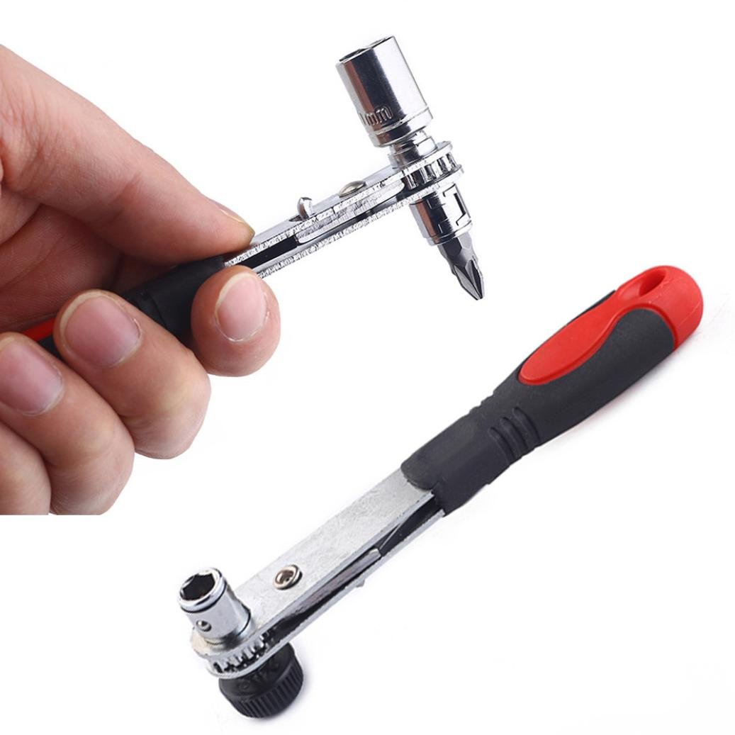 Mini 1/4 Ratchet Socket Wrench,Y56 New Mini Rapid Ratchet Wrench 1/4