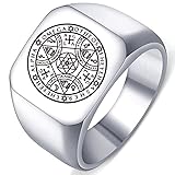 Enochian Angel Magic Amulet, Alpha and