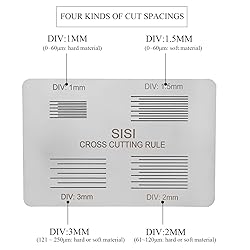 CGOLDENWALL Cross Cutting Rule Cross Cut Guide