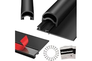 SIENSON Combo RV Slide Out Seal Kit Replace 018-312-EKD & 018-341 EK,1' * 15/16" * 35' D-Seal Wiper & 1/2' * 2.75" * 35’ Travel Trailer Weather Stripping Clip Base,Black Rubbers for Camper Slideout System